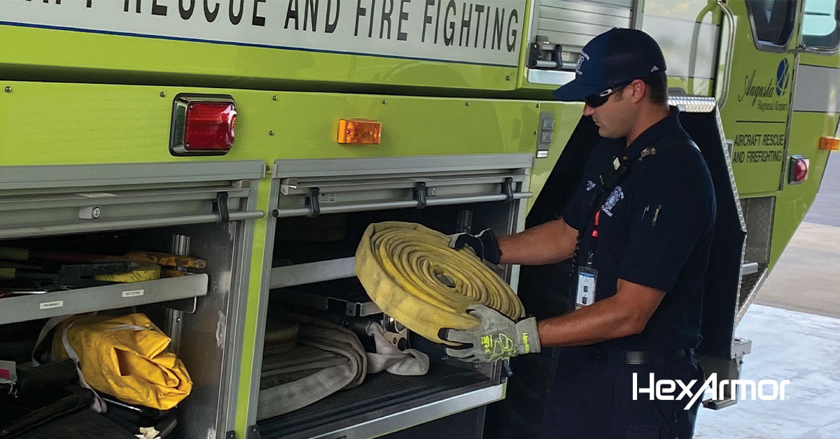 Firefighter experiences unmatched protection and dexterity with FireArmor® SR-X® 8180