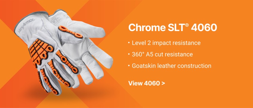 chrome slt 4060 with level 2 impact and level a5 cut resistance