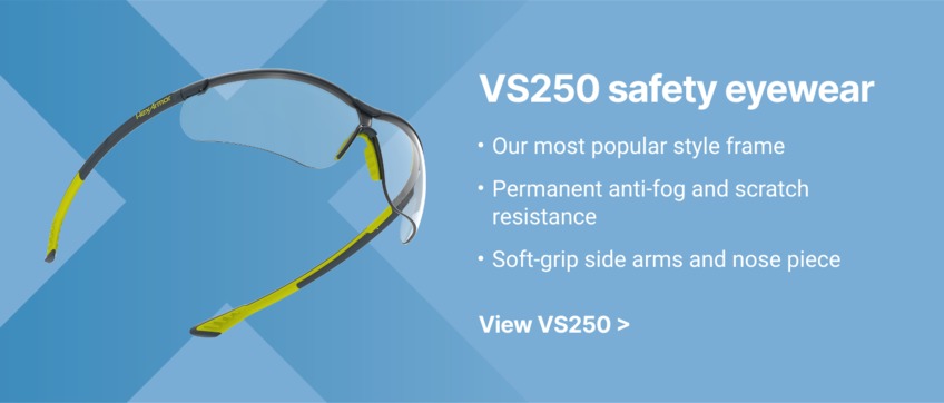 VS250 safety eyewear