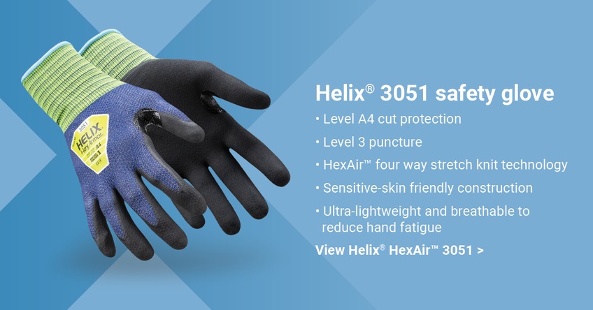 Click to view the Helix 3051 with HexAir knit technology. 