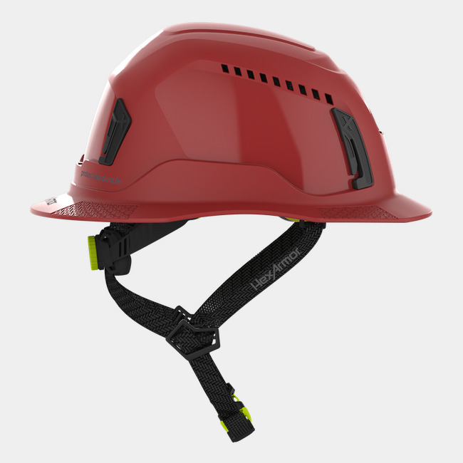 Ceros XT400 with Mips safety system in red sideview image