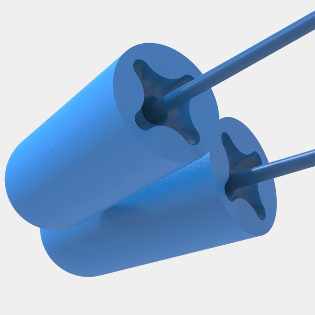 accuFit detectable disposable earplugs // corded float image