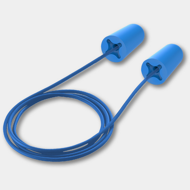 accuFit detectable disposable earplugs // corded standard image
