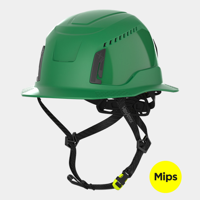 Ceros XT400 with Mips safety system in green standard image