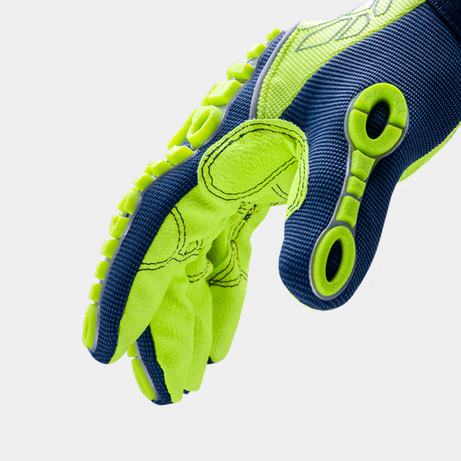 Side view of Chrome Series 4027 cut and impact resistant safety gloves.
