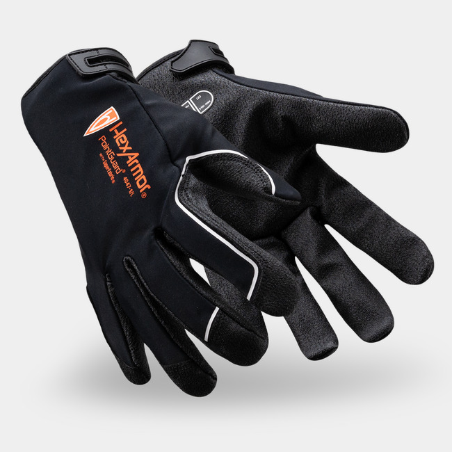 View of PointGuard 4047 needle-resistant gloves as they might appear on your hands.