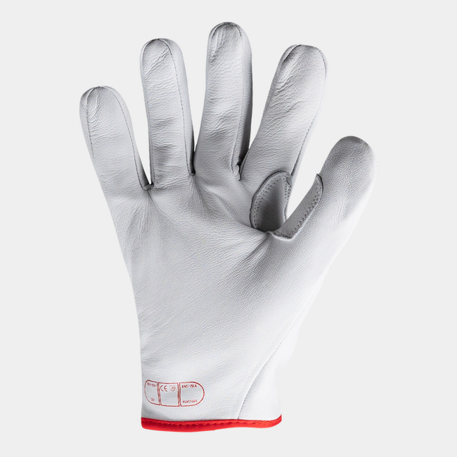 Palm view of Chrome SLT 4063W extreme cold weather work glove showcasing the reinforced thumb saddle.
