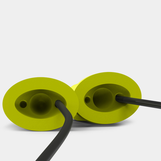 safeComm disposable earplugs // corded under image