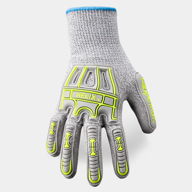 Back of hand view of Helix 1074IMP, showcasing the back-of-hand impact protection.
