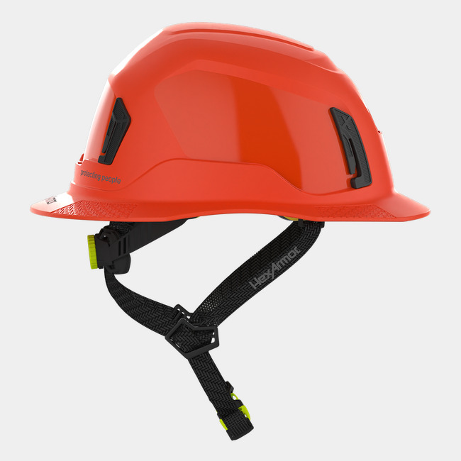 Ceros XT400E with Mips safety system in orange sideview image