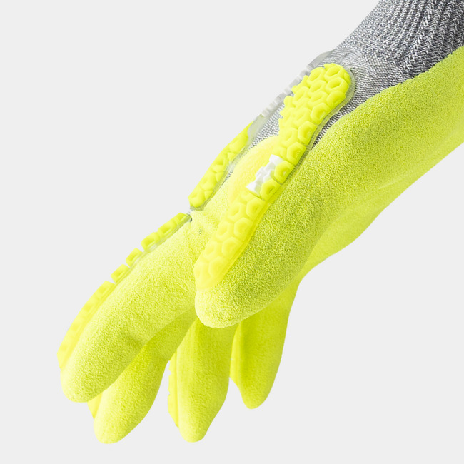 Side view of the Helix 3014IMP eco-friendly abrasion-resistant gloves.