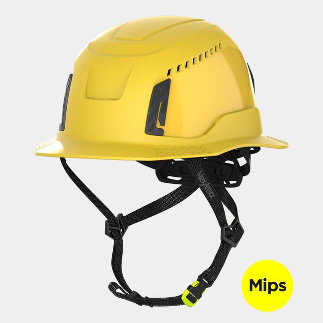 Ceros XT400 with Mips safety system in yellow standard image