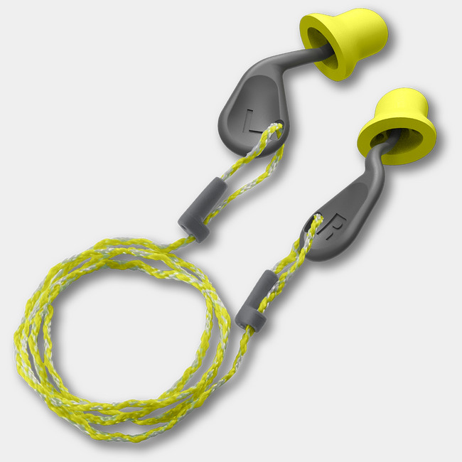 simpleFit® disposable guided earplugs // corded