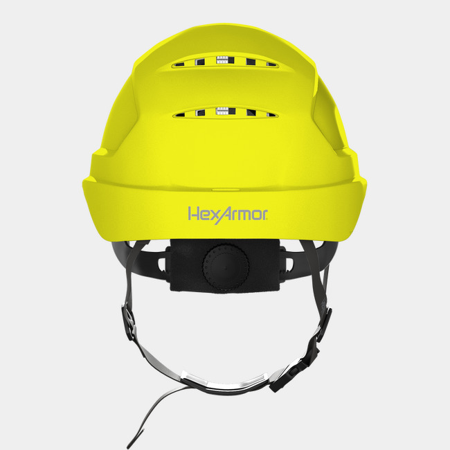 Ceros XP450A hi-vis yellow rearview image