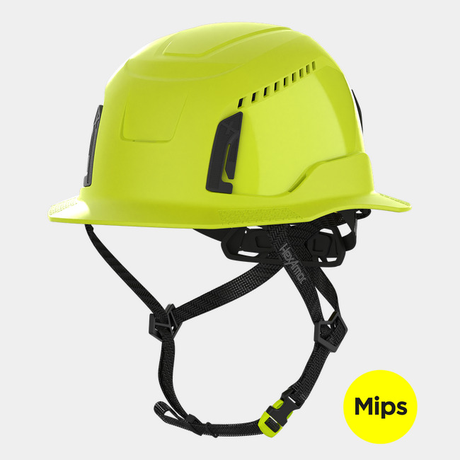 Ceros XT400 with Mips safety system in hi-vis yellow standard image