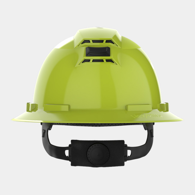 Ceros XP300 hi-vis yellow rearview image
