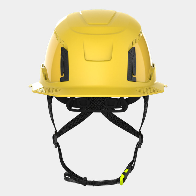Ceros XT400 with Mips safety system in yellow frontview image