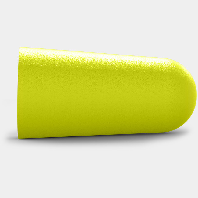 accuFit disposable earplugs sideview image