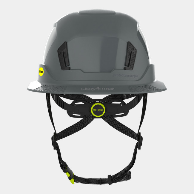 Ceros XT400E with Mips safety system in grey rearview image