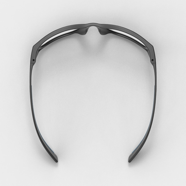 VuForce safety glasses from the top-down.