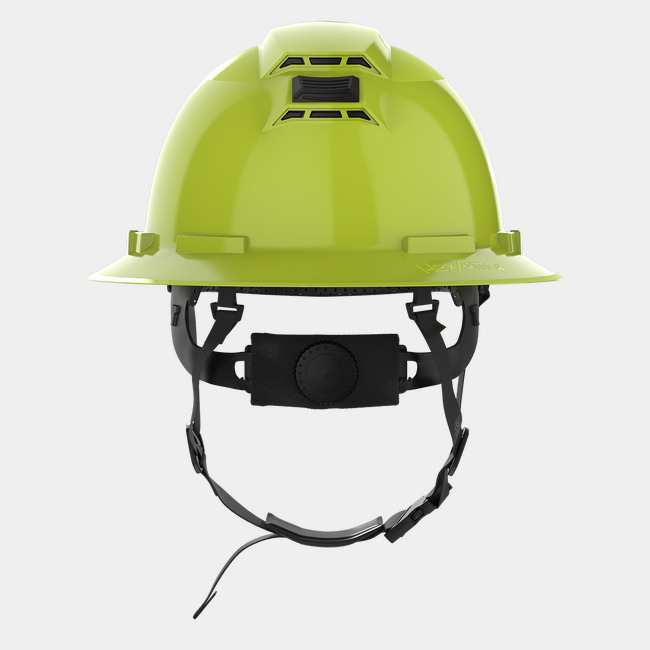 Ceros XP300A Hi-vis yellow rear view image