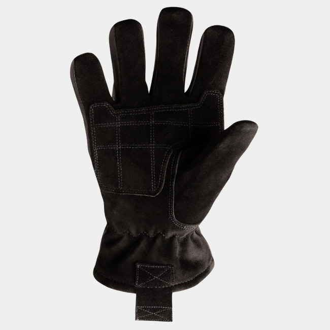 FireArmor SR-X 8181 structural firefighting gloves as viewed from the leather palm.