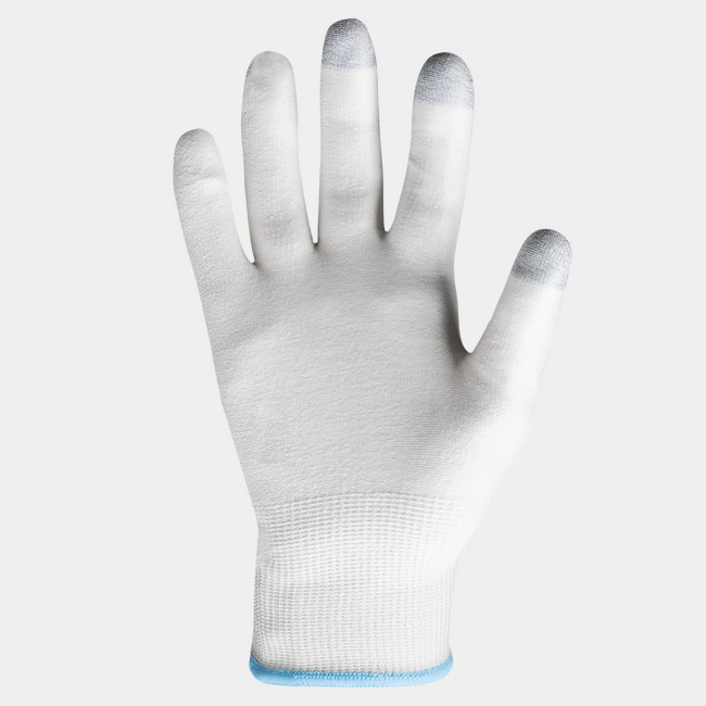 Palm view of the Helix 3059 general purpose seamless safety gloves.