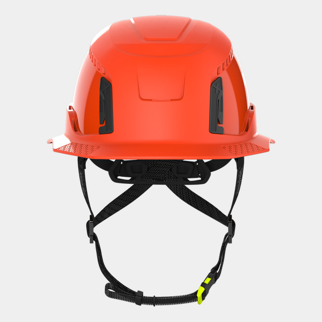 Ceros XT400 with Mips safety system in orange frontview image