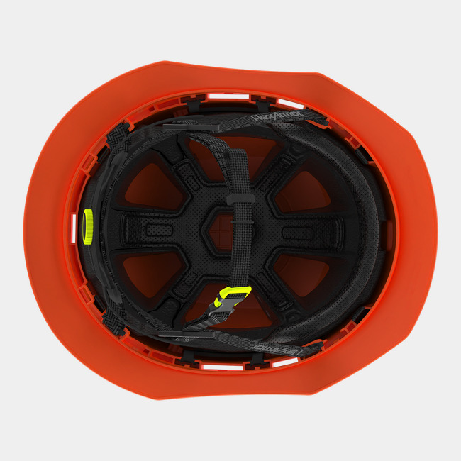 Ceros XT400 hi-vis orange suspension image