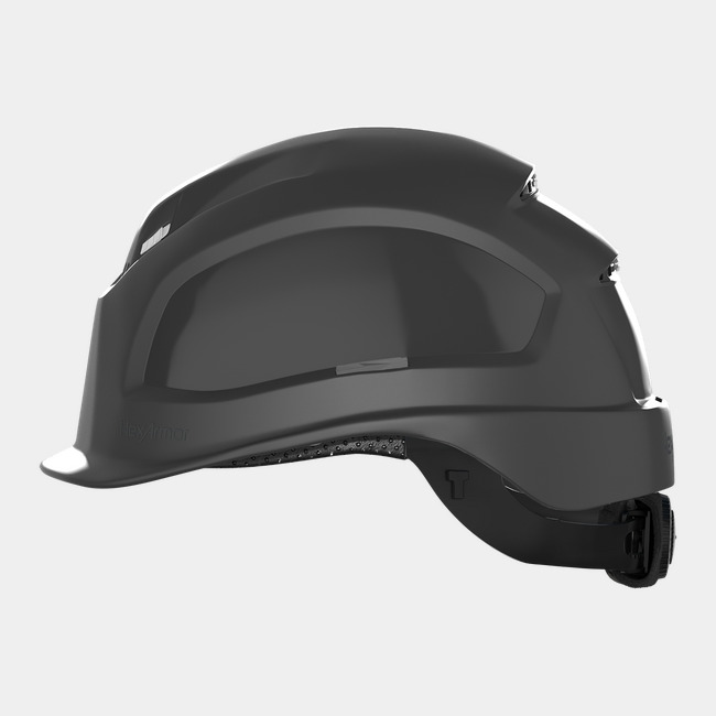 Ceros XP250 vented safety helmet as shown from the side.
