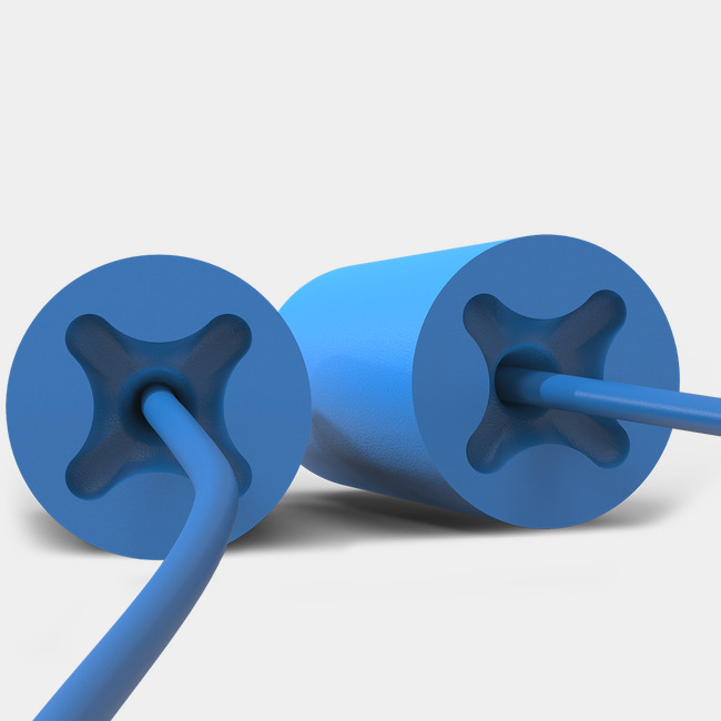 accuFit detectable disposable earplugs // corded under image