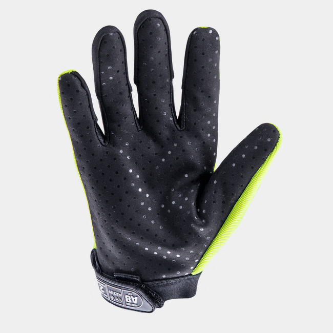 Palm view of Chrome Series 4026 cut and impact resistant gloves showing the mud grip.