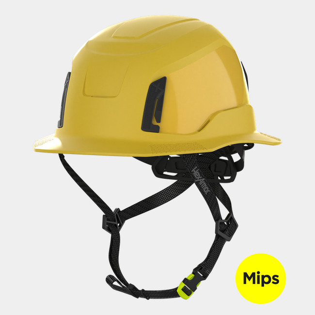 Ceros XT400E with Mips safety system in yellow standard image