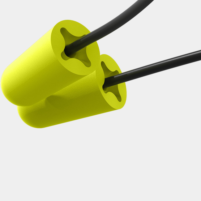 accuFit disposable earplugs // corded float image