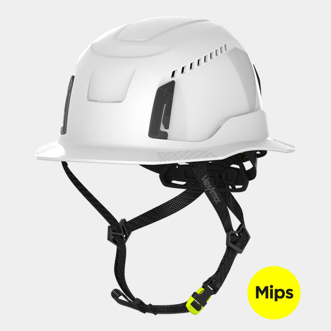 Ceros XT400 with Mips safety system in white standard image