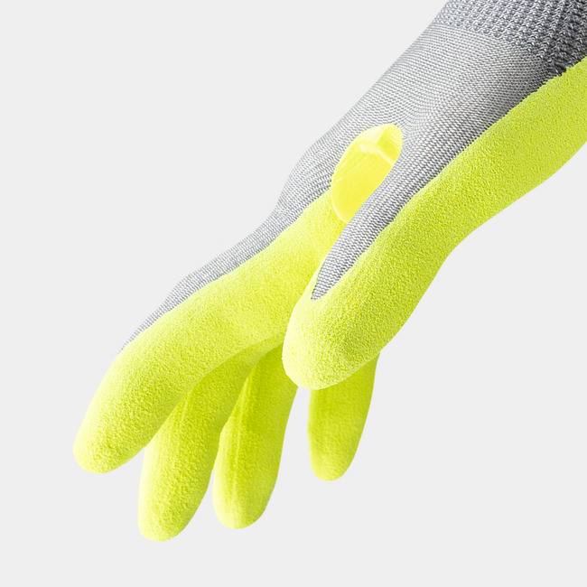 Side view of the Helix 3014 eco-friendly cut-resistant gloves.
