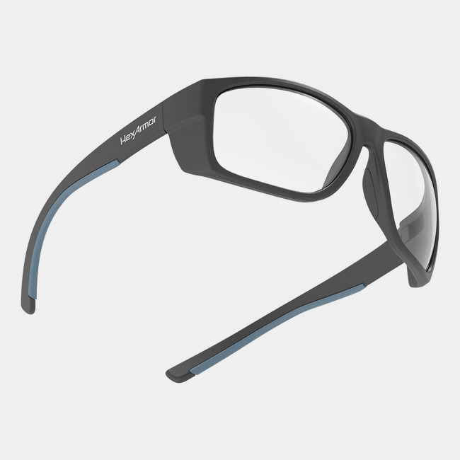 VuForce safety glasses showcasing the optical clarity of the lenses. 