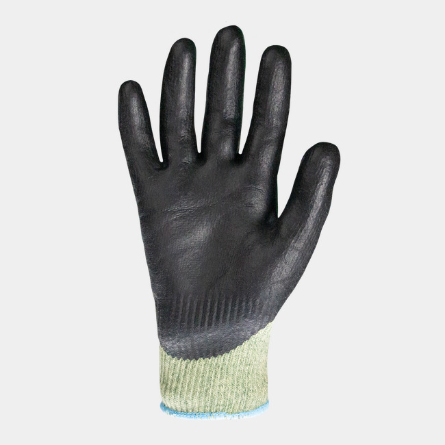 Palm view of Helix 3080 arc flash gloves.