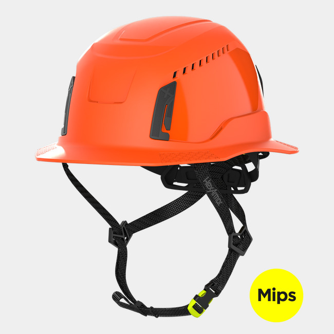 Ceros XT400 with Mips safety system in hi-vis orange standard image