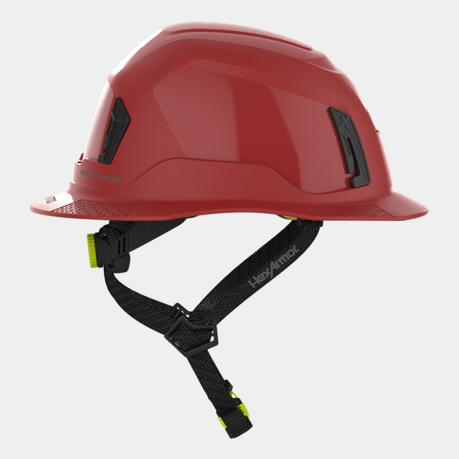 Ceros XT400E with Mips safety system in red sideview image