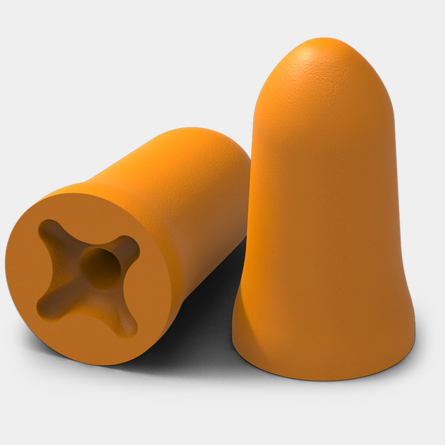 accuFit® disposable earplugs