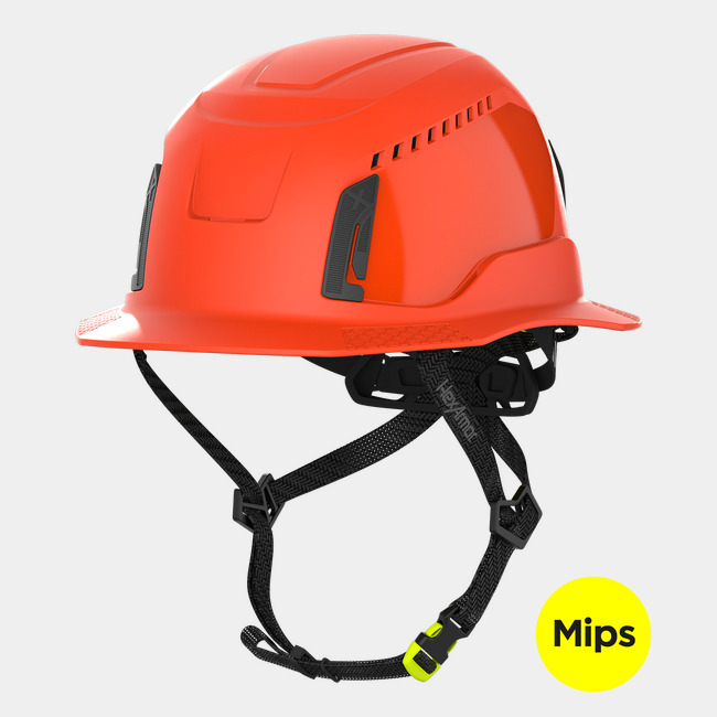 Ceros XT400 with Mips safety system in orange standard image