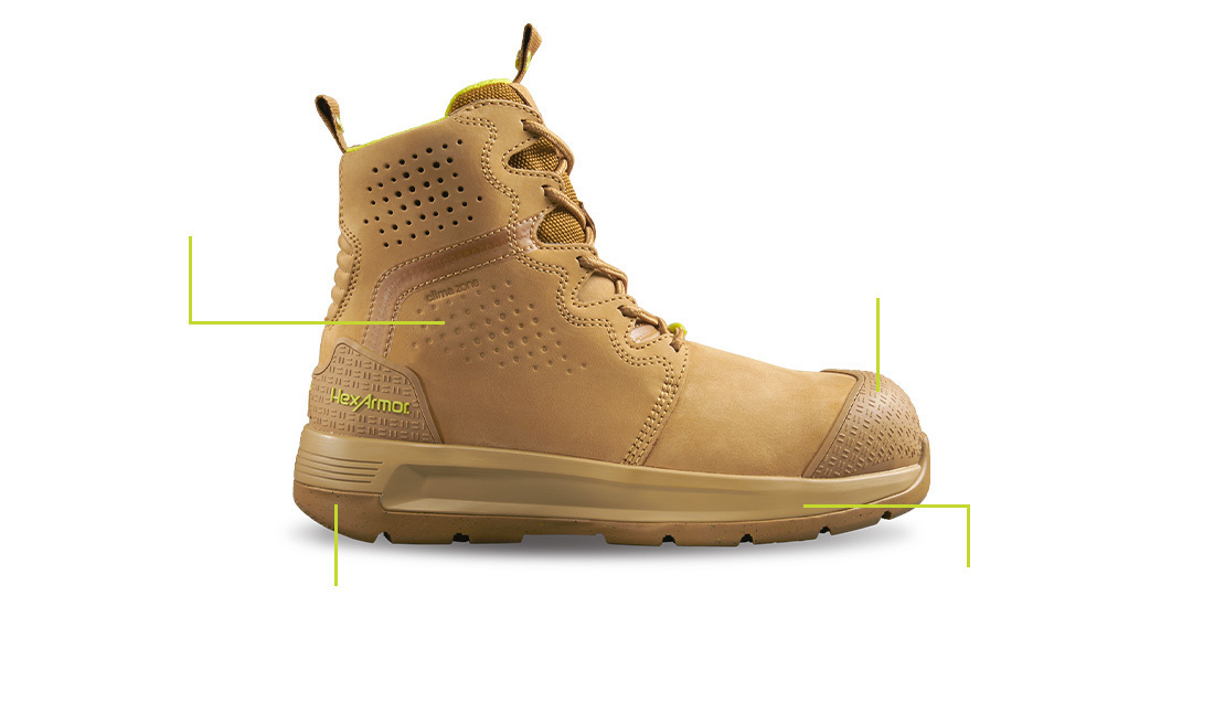 Xtend HD side zip work boots.